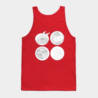 World Food - White Tank Top